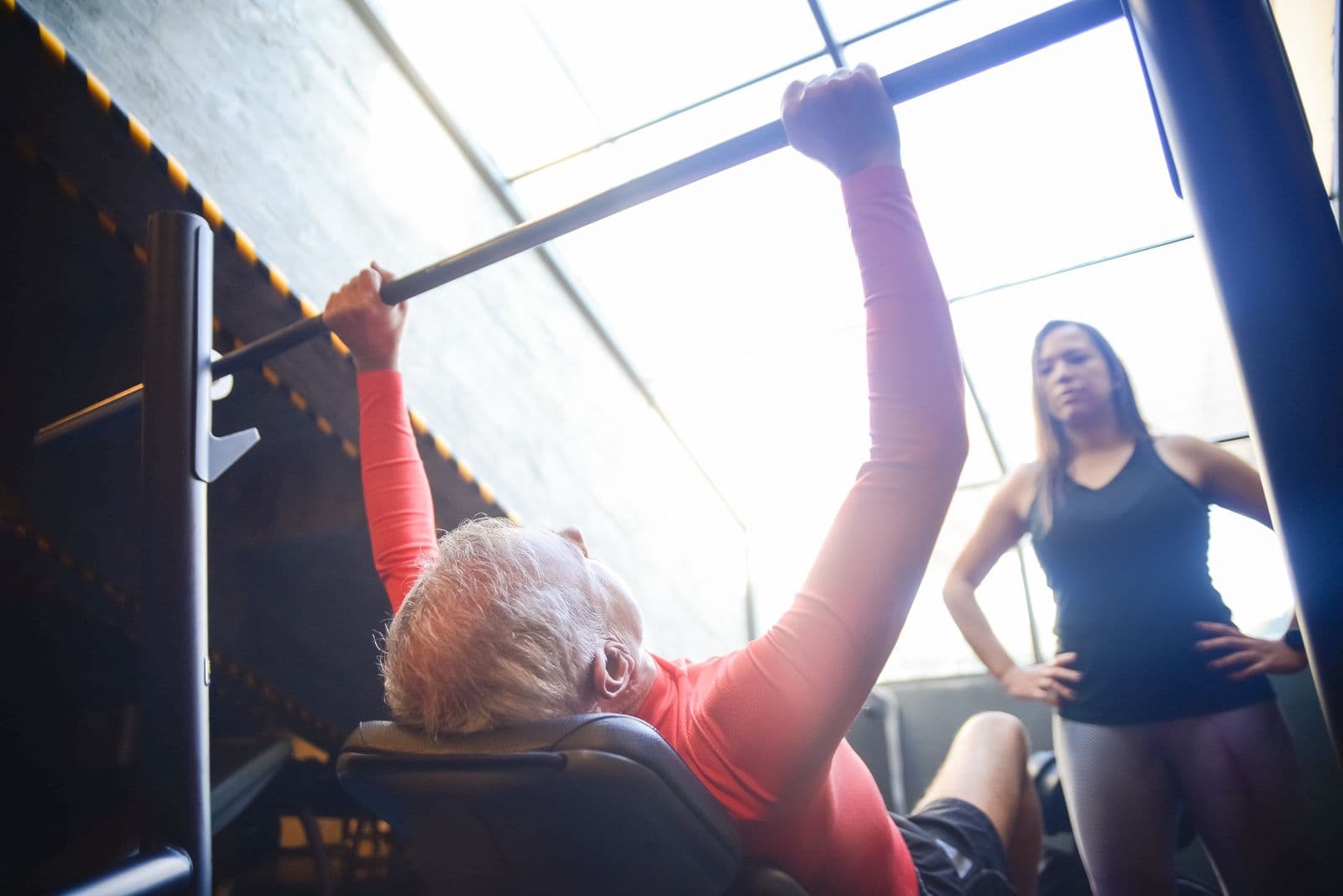 Strength training guided by a coach